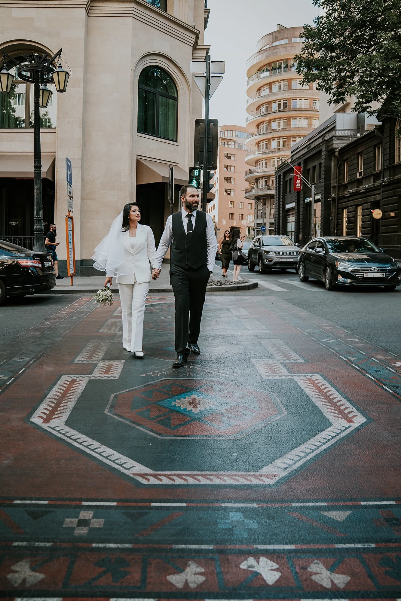 Armenia urban wedding photography