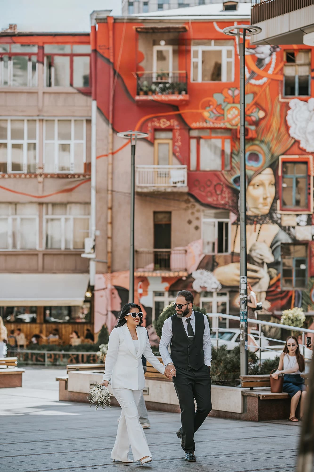 عکاسی عروسی کاسکاد ایروان | Yerevan Cascade wedding photo